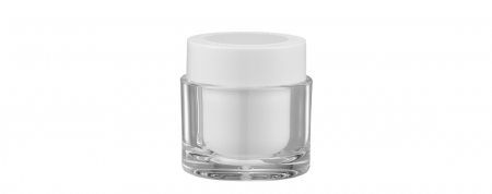 Acrylic Round Cream Jar 50ml - DS-50 Starry Dream